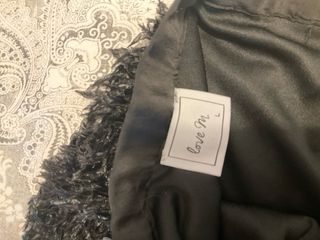 Falda fiesta negra talla L. con etiqueta