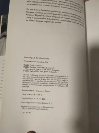 La canción de los misioneros