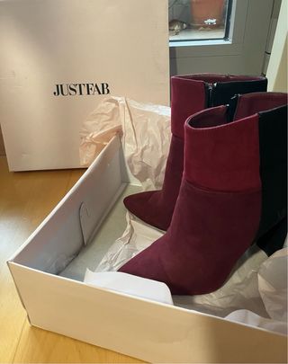 Botín Justfab dos tonos