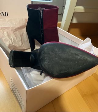 Botín Justfab dos tonos