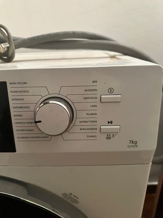Lavadora Corberó 7kg Blanca