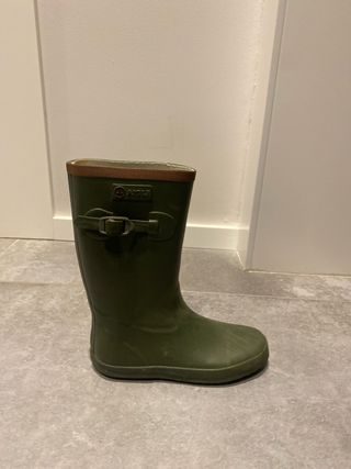 Botas de agua Aigle verdes talla 34