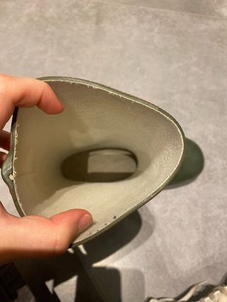 Botas de agua Aigle verdes talla 34