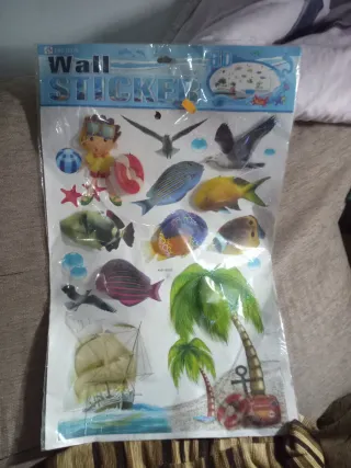Regalo Pegatinas de Pared 3D Temática Marina