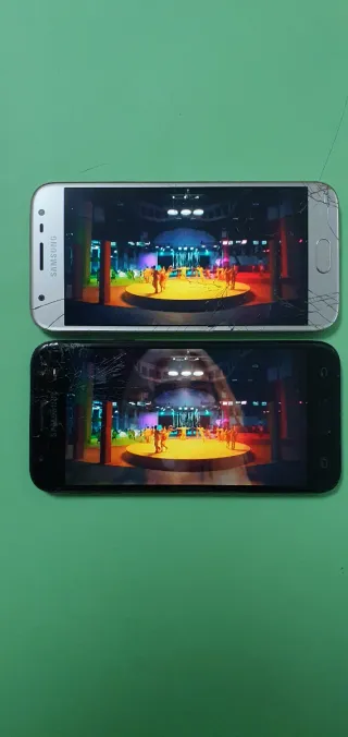 Samsung Galaxy J3 2017 Negro y Plateado