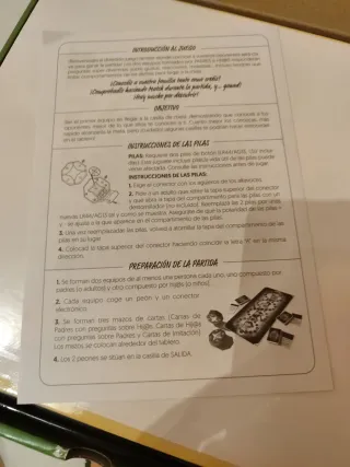 De tal palo juego de mesa