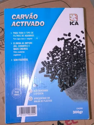 Carbón Activado ICA CA300 300gr Nuevo!!