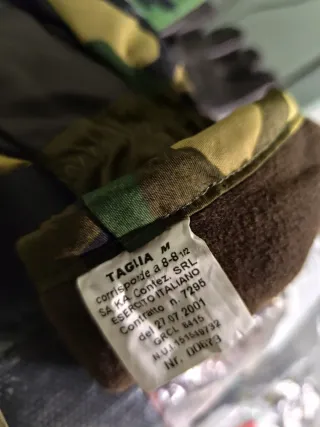 Guanti Militari Combat Esercito Italiano Nuovi M