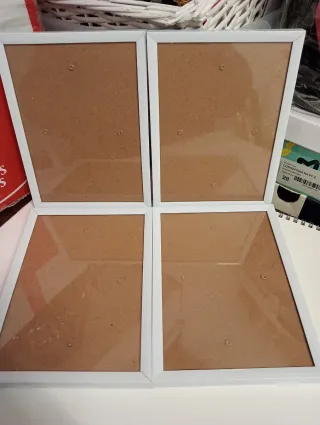 9 Marcos de fotos blancos nuevos