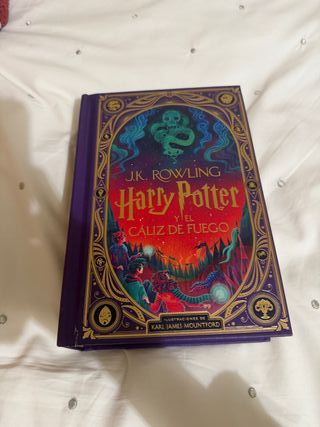 Edición ilustrada Harry potter: el cáliz de fuego