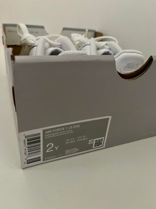 Nike Air Force 1 niño blancas