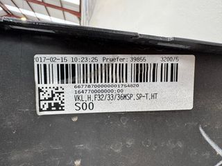 Paragolpes Trasero BMW 430d F32 Negro