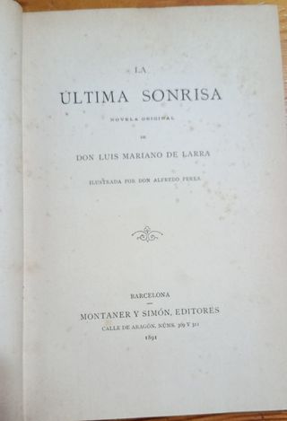 LA ÚLTIMA SONRISA