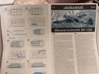 Eduard Profipack 8053 1/48 Bf-108B Taifun