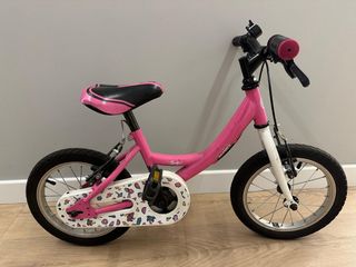 Bicicleta infantil rosa