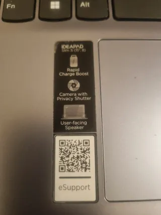 Portátil Lenovo Plata