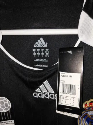 Camiseta fútbol retro manga larga talla M