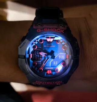 G-Shock GA-B001G-1A Negro/Rojo
