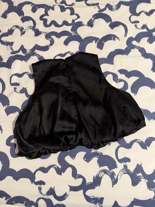 Top Missguided Negro Talla L Nuevo