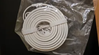 Tira LED 5V 2m con interruptor. Tres unidades