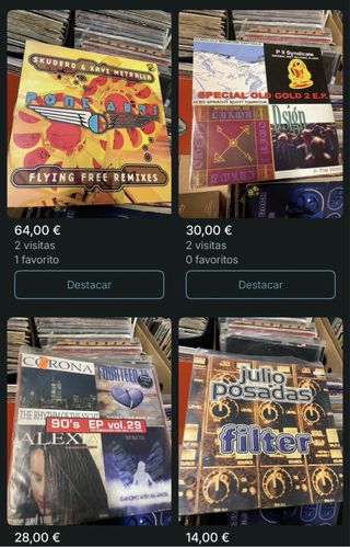 Vinilos makina remember 90s