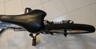 Bicicleta infantil Rockrider 20 pulgadas blanca