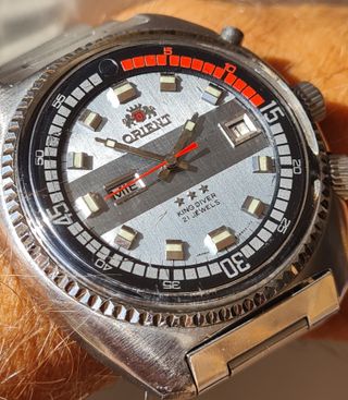 Orologio Orient King Diver 21 Gioielli Vintage