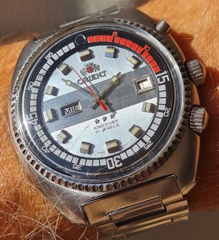 Orologio Orient King Diver 21 Gioielli Vintage