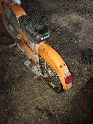 Mobylette Campera Naranja