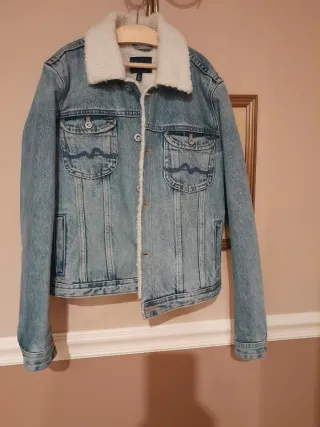 Cazadora vaquera Pepe Jeans niña con borrego