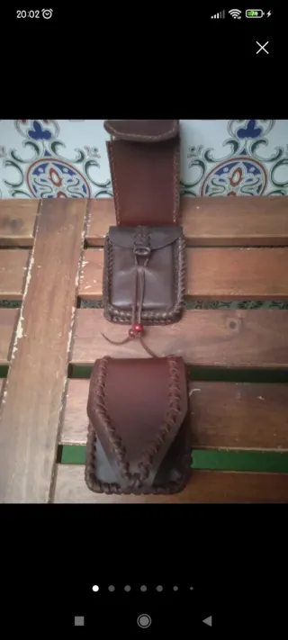 Carteras de cuero hechas a mano consultar precios