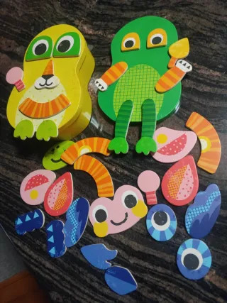 Juguete imantado divertido