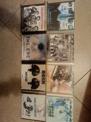 DVD Film: Trainspotting, Matrix Reloaded, The Eye