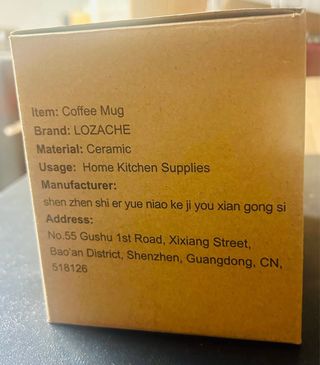 Tazza con Panda 3D Sorpresa