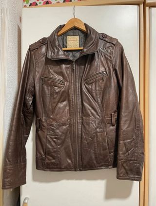 Cazadora cuero Springfield Woman