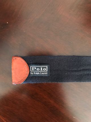 Cintura Polo Ralph Lauren Blu 99cm