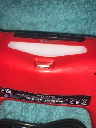 Mando PS4 Rojo