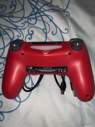 Mando PS4 Rojo