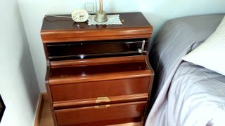 Mesitas cómoda y espejo madera