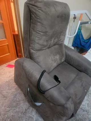 Sillón reclinable tela