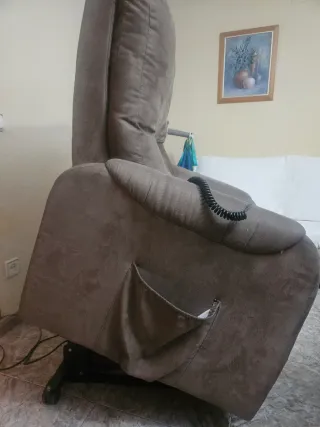 Sillón reclinable tela