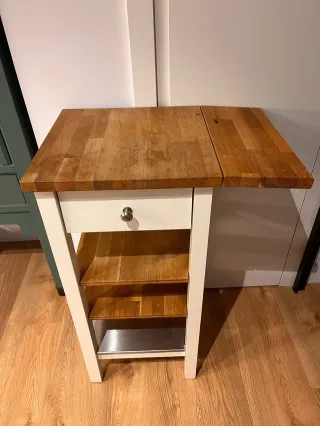 Carrito Cocina IKEA STENSTORP Madera y Metal