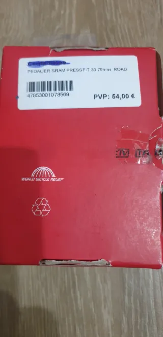Pedalier SRAM PressFit 30 79mm bici