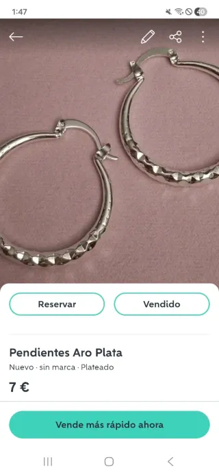 Charm plata de ley dentista y argollas