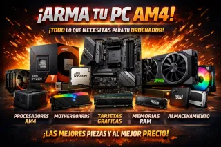 PIEZAS PC AM4 – MONTA TU ORDENADOR COMPLETO