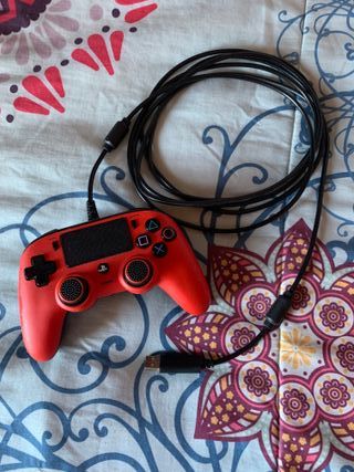 Mando PS4 USB Rojo