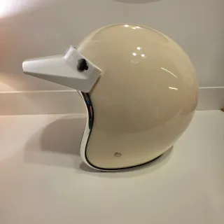 Casco Jet Stormer Pearl Beige XS
