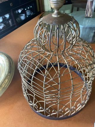 Brasero antiguo de latón