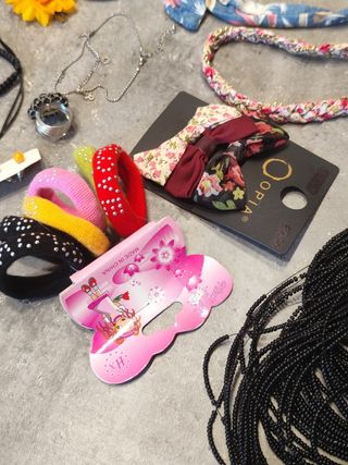 Lote Accesorios Cabello y Joyería