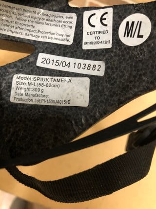 CASCO BICI O PATÍN SPIUK